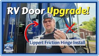 🛠️ Stop RV Door Slams! Install Lippert Entry Door Friction Hinges
