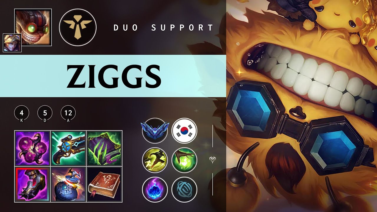 Ziggs Support vs Senna - KR Diamond Patch 25.24