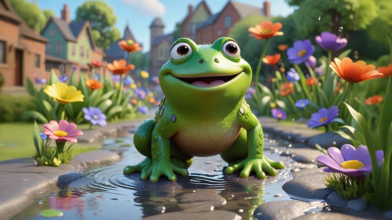 The Funny Frog’s Rainy Day Hop 🐸☔ | Fun Kids Story & Learning Video | Preschool Adventure