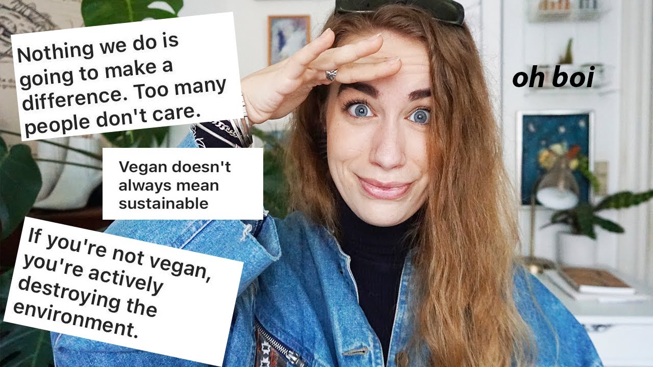 REACTING TO ECO * HOT TAKES * // unpopular opinions about veganism, zero waste and activism