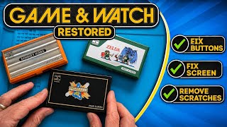 How to Restore your Game and Watch Consoles 🔧🎮  screenshot 1