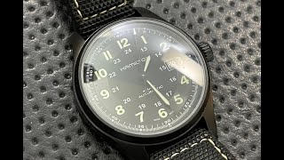 The Hamilton Titanium Khaki H705750 Wristwatch: The Full Nick Shabazz Review