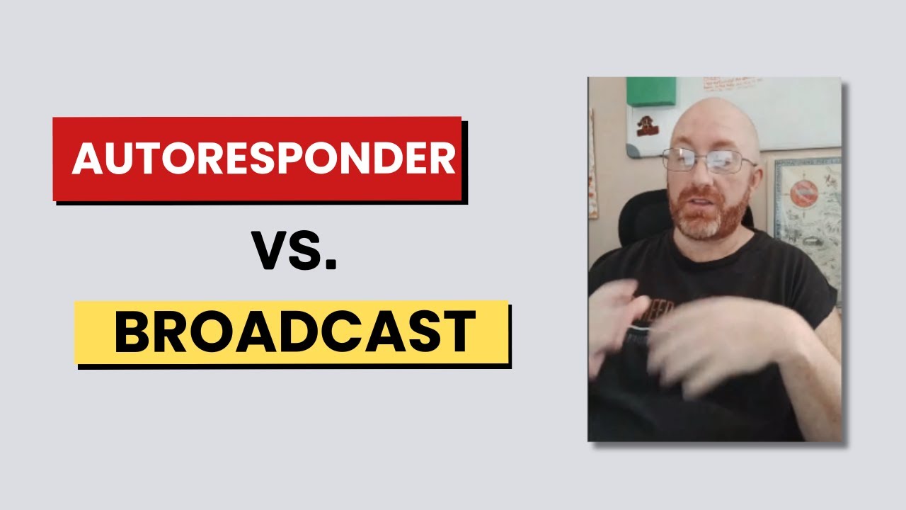 Broadcast Messages Versus Autoresponder Sequences! (which is better?)