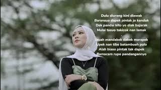LIRIK LAGU DULU DIURANG KINI DIAWAK FAUZANA FEAT FRANS
