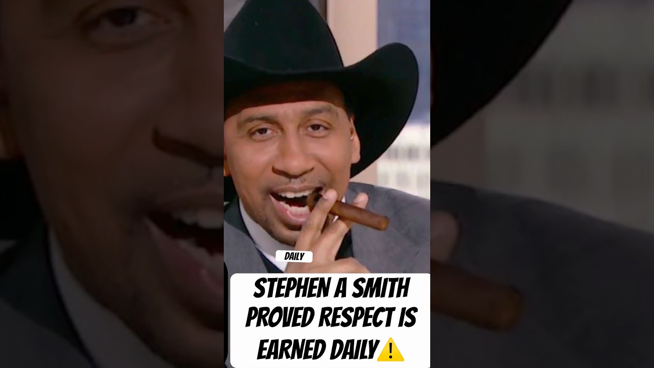 Стивен А. Смит доказал, что уважение нужно заслужить каждый день⚠️