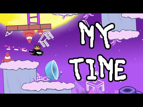 OMORI THEMED: My Time (Insane Demon) by Blueskiii & More | Geometry Dash