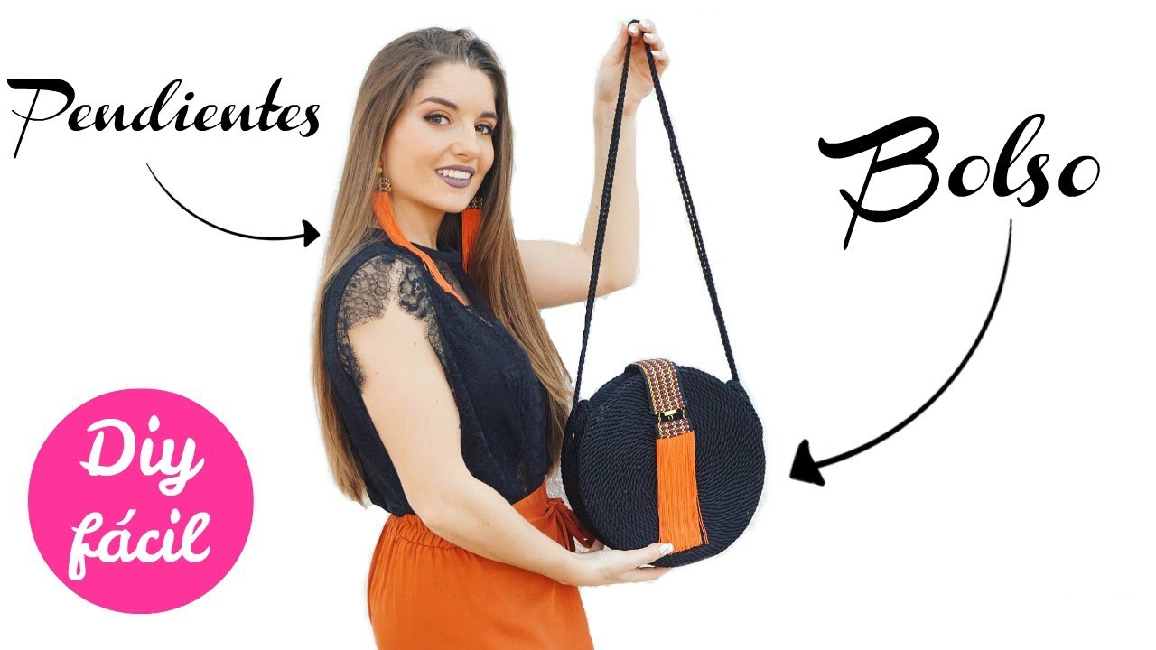 DIY- HACER BOLSOS 5 SUPER FACIL Y BARATO. - YouTube