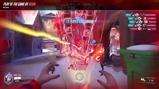 First solo team kill as D'va in OW2