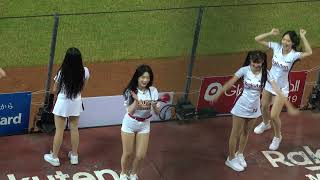 230625 롯데자이언츠 樂天巨人啦啦隊 조연주(趙娟週)+ Rakuten Girls 熊霓 菲菲 宋宋「廖健富 韓式應援」