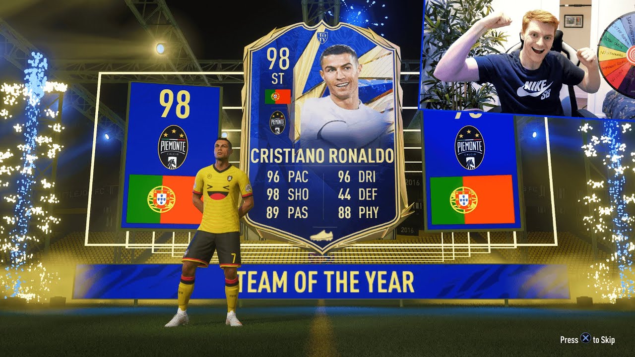 Omfg I Packed Toty Cristiano Ronaldo Fifa 21 Pack Opening Youtube