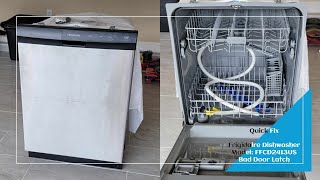 (Quick Fix) Frigidaire Dishwasher Broken Door Latch