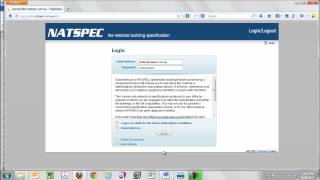 Logging into SPECbuilder Live