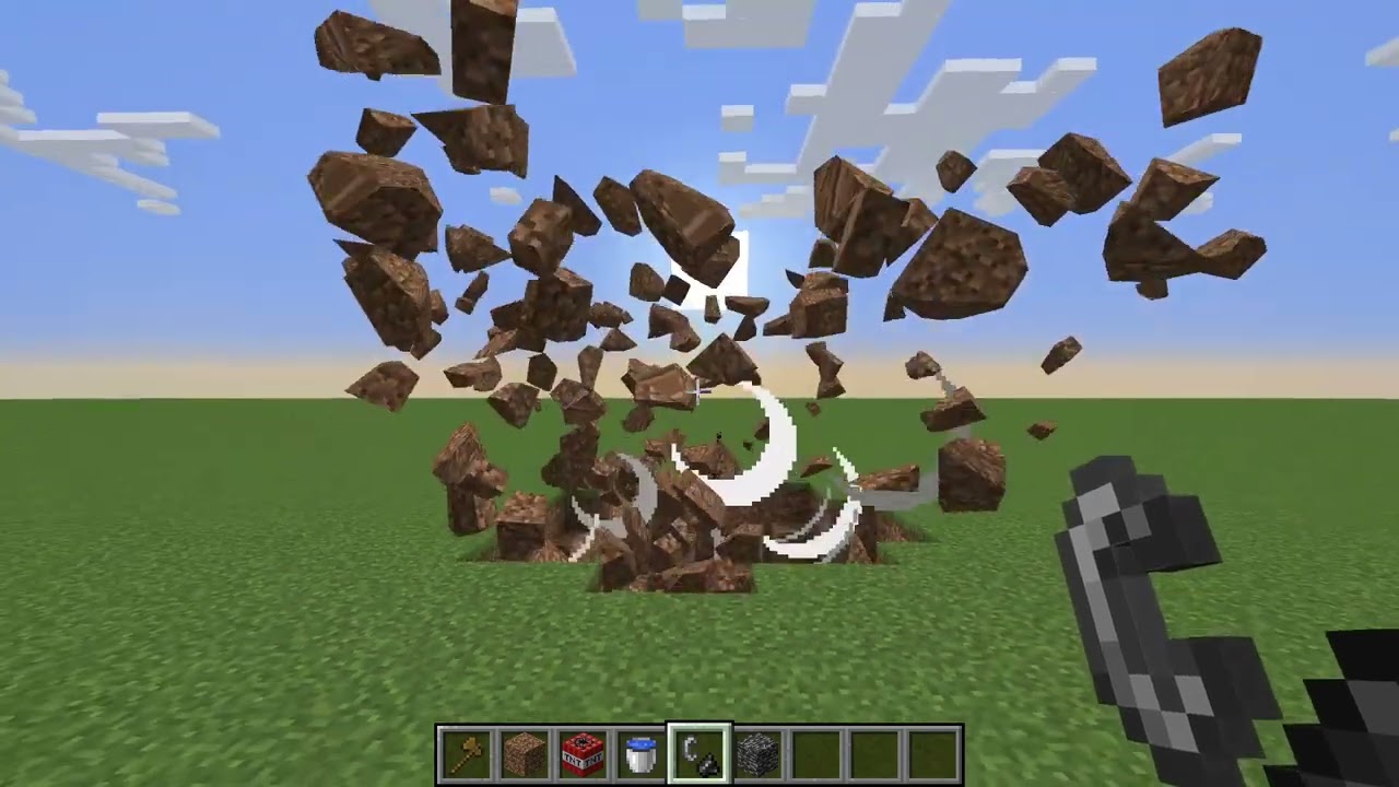 Very realistic explosions for minecraft | Realistic minecraft. 