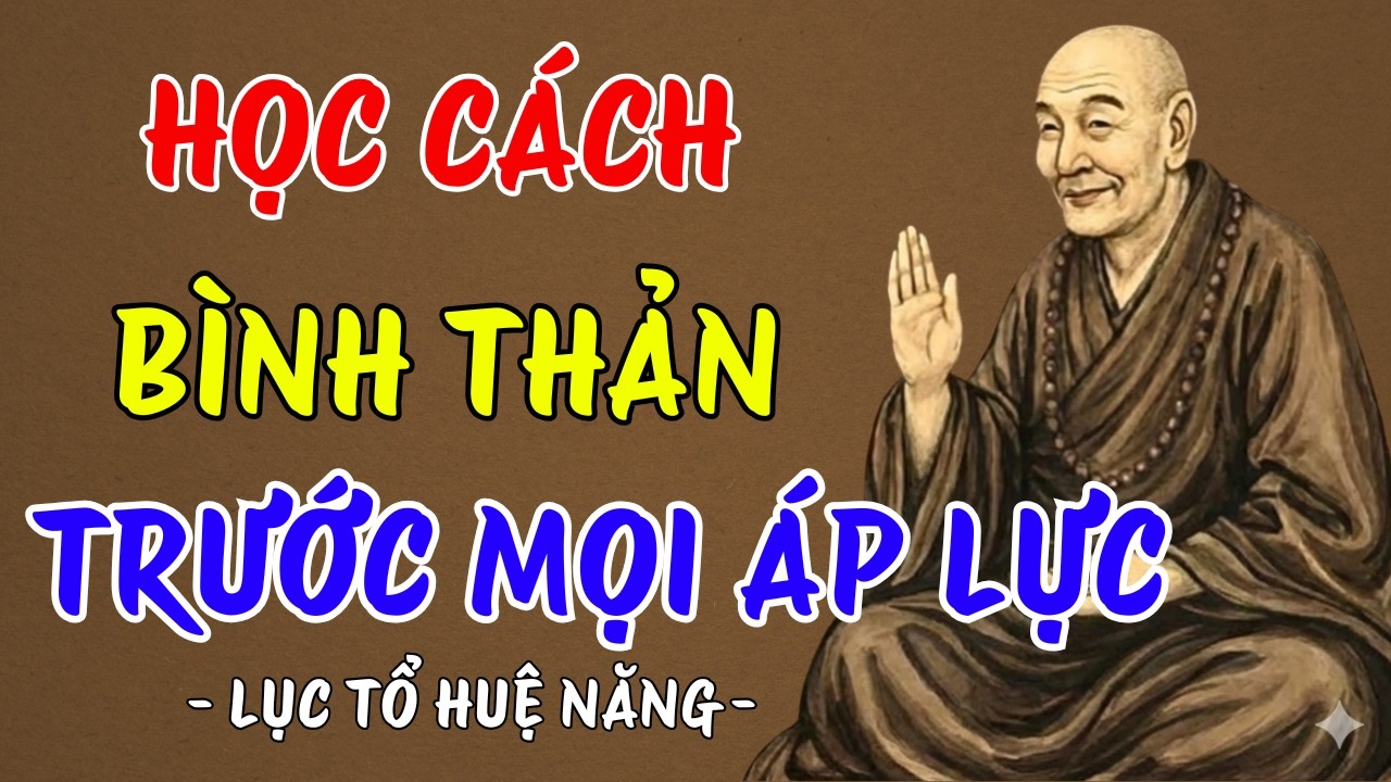 LỤC TỔ HUỆ NĂNG : Học cách bình thản trước tất cả áp lực cuộc sống, nghe xong tỉnh ngộ liền
