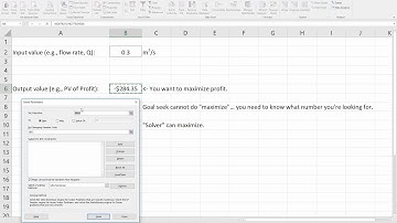 Use the Solver add-in for Microsoft Excel to find a maximum value of profit