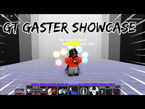 How To Get True Gaster In Glitchtale Battle Of Souls Showcase Youtube - roblox glitchtale battle of souls true gaster