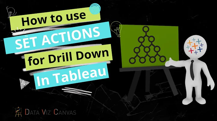 Drill Down using Set Actions in Tableau