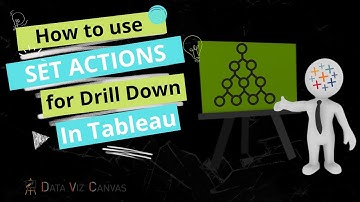 Drill Down using Set Actions in Tableau