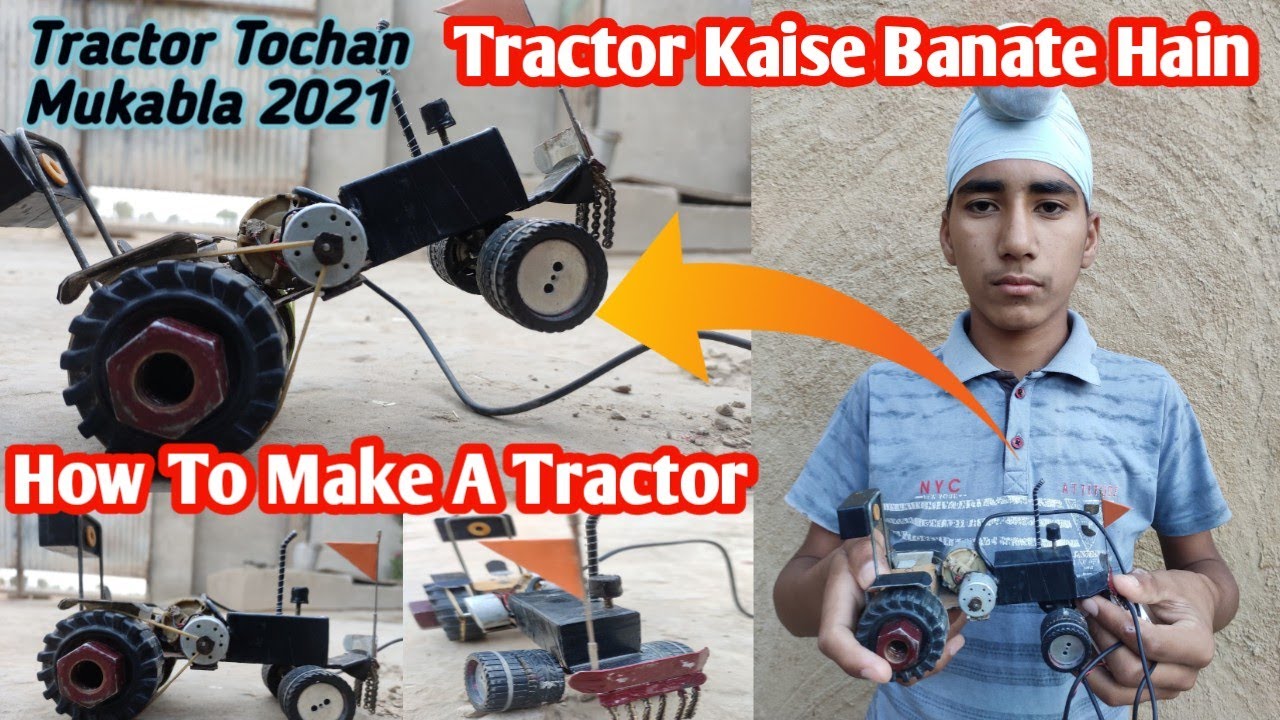 How To Make A Tractor Tractor Kaise banate hain Tractor Tochan