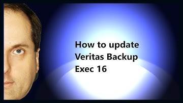 How to update Veritas Backup Exec 16