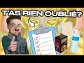 DERNIÈRE CHECKLIST RULINGS ET SAC A DOS AVANT LE CDF 🤓 - Bien se préparer à un gros event? 🧐