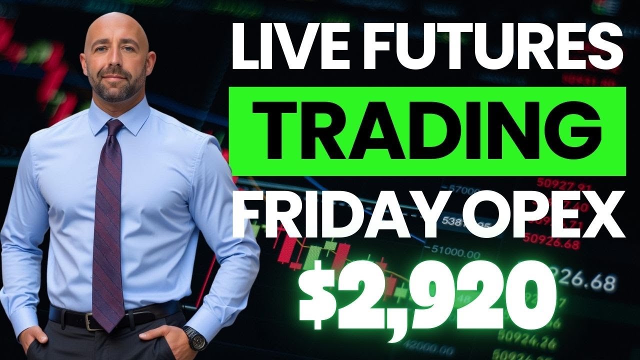 Live Day Trading NQ Futures with VWAP Wave System