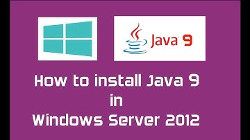 Java 9 (Oracle JDK 9) Installation in Windows Server 2012 | Java 9 is Released | Java SE 9 |JRE 9