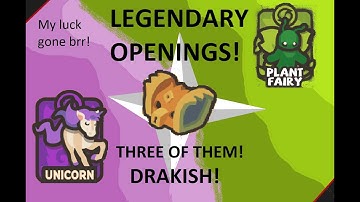 LEGENDARY OPENING OF PET CHESTS/Taming.io/Drakish!