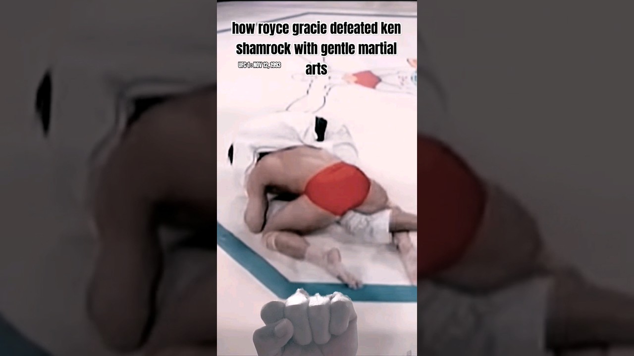 Royce Gracie vs Ken Shamrock 1 UFC 1: The Beginning