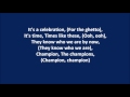 Nicki Minaj ft Nas, Drake & Young Jeezy - Champion Lyrics