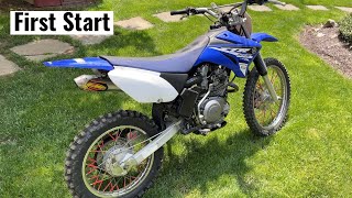 Dirt Bike Basket Case (Pt 3) - Blown Yamaha TTR125 - Reassembly/First Start