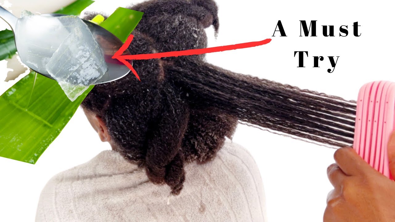Aloe Vera + Rice Water For Detangler and Hair Growth Recipe Rice