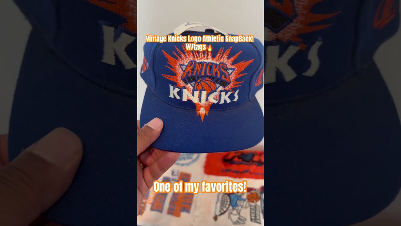 CRAZY KNICKS LOGO ATHLETIC SNAPBACK W/ TAGS 