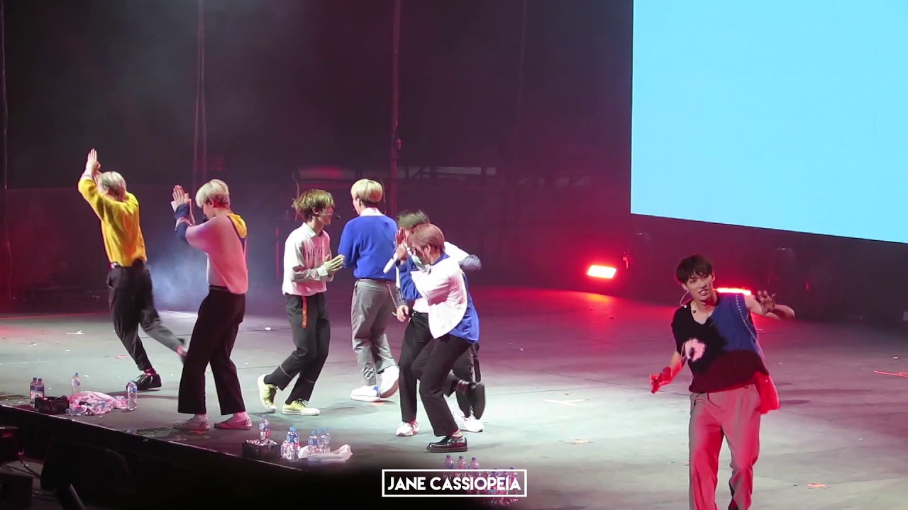 190809 Ateez dancing to EXO Love Shot, Dalla dalla, Gotta go, Baby Shark, Her