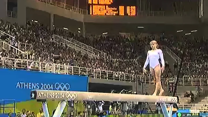 Anna Pavlova - Balance Beam - 2004 Olympics - All Around