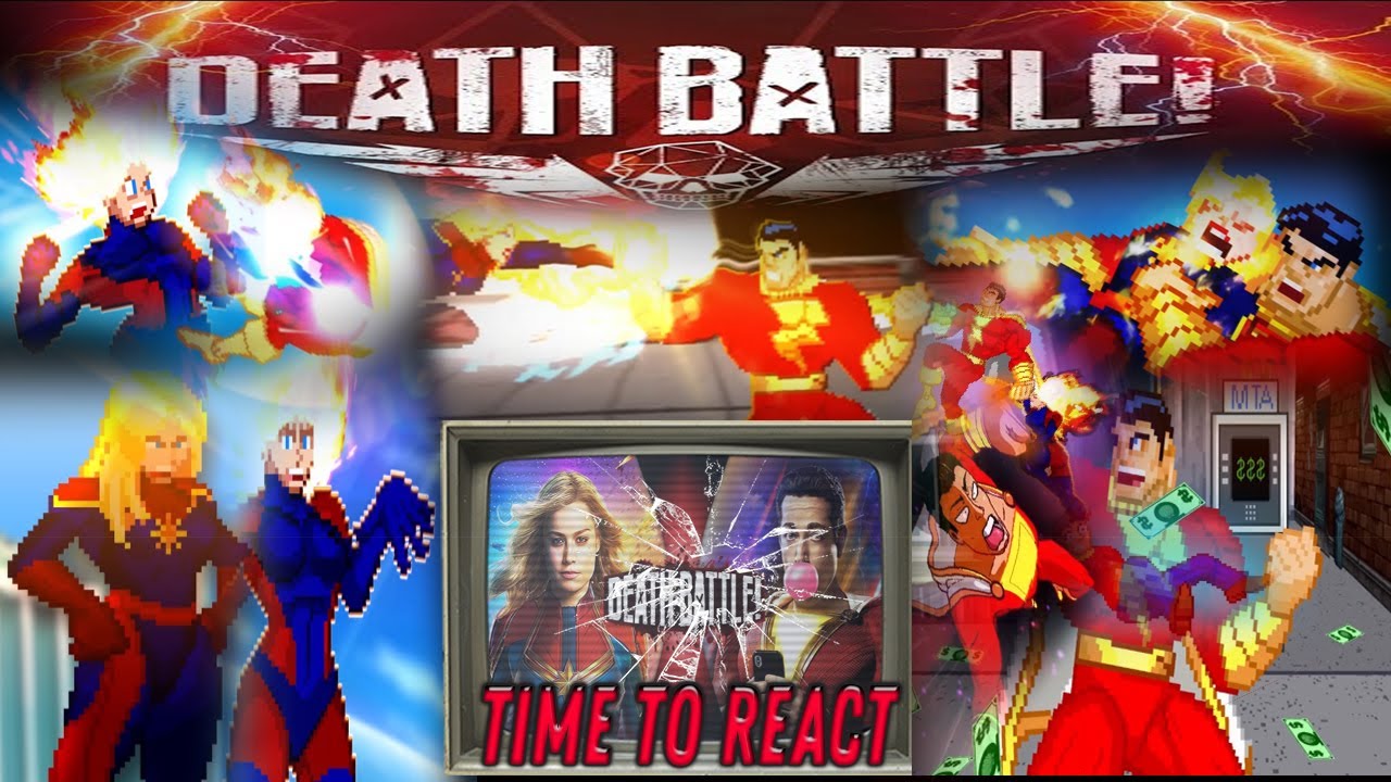Death Battle Captain Marvel VS Shazam Captain Marvel Vs Captain