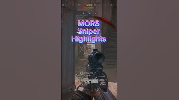 COD Highlights: Is the MORS the Best Sniper on MW3 Season 4? #shorts #callofduty #mw3