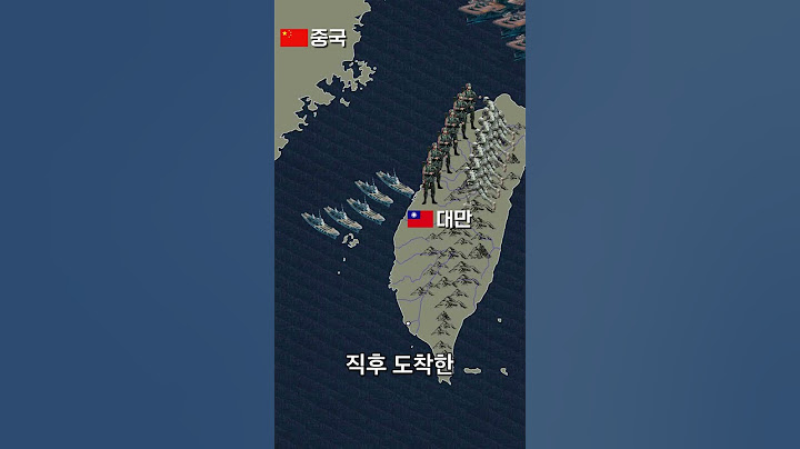 중국은 대만을 점령할 수 있을까? (미국의 예상 시나리오)