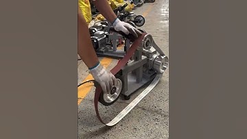 #shandongxingsai #deburring #polishing Multi-function metal grinding and polishing machine