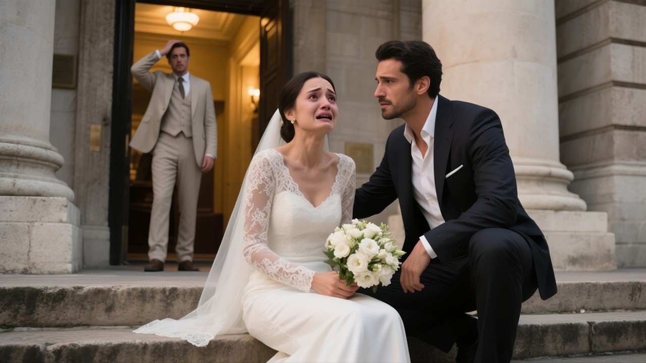 She Ran from Her Own Wedding in Tears — Until the Mafia Boss Arrived and Stopped the Ceremony Cold