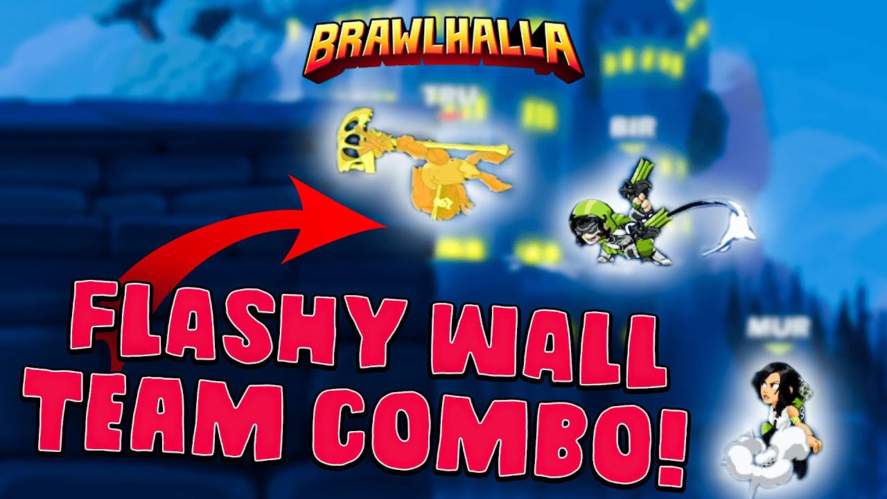 FLASHY WALL TEAM COMBO! • Brawlhalla Top Viewer Team Combos YouTube