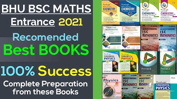BEST #BOOKS for BHU BSC Maths Entrance 2021 | HOW TO #CRACK BHU #BSC #MATHS ENTRANCE 2021 |