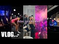 Vlog  new years eve gym shopping grwm going out