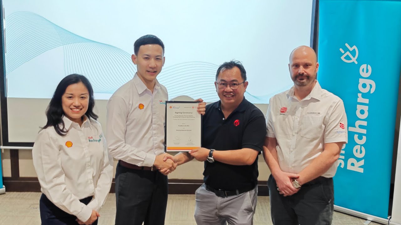 Shell Recharge, Porsche Malaysia & Genting Malaysia announces 360kW high-performance charging hub
