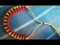 How to make antique red glass beads nacklace at home//Sulekha Ruidas//