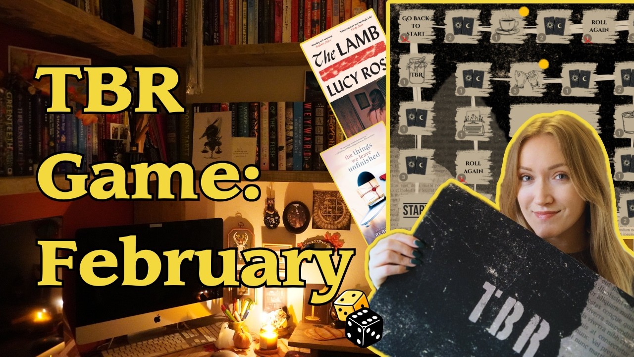 Игра TBR выбирает книги для чтения на февраль 📚🎲