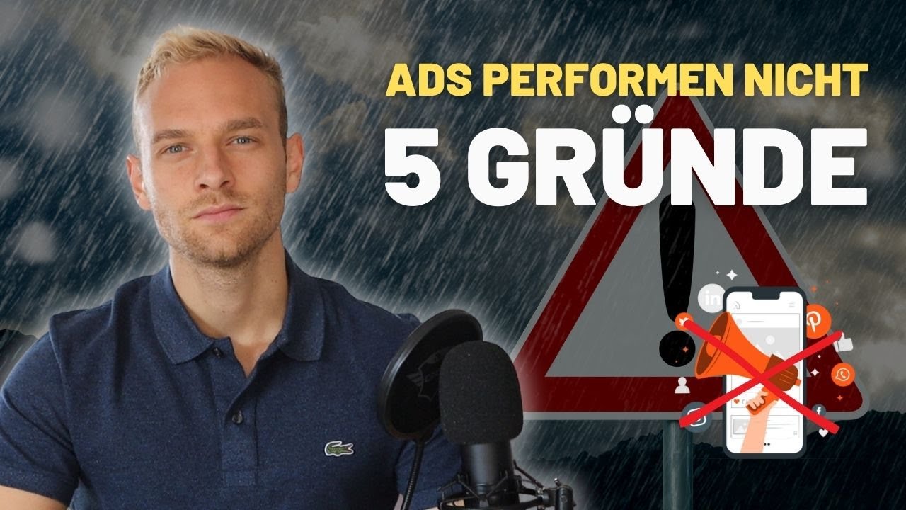 Warum deine Ads nicht konvertieren (5 Gründe)