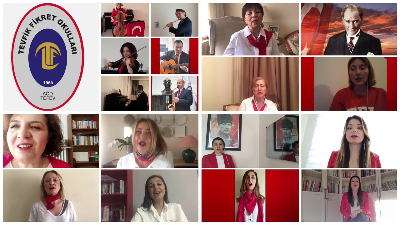 10.  Yıl Marşı Tevfik Fikret Okulları