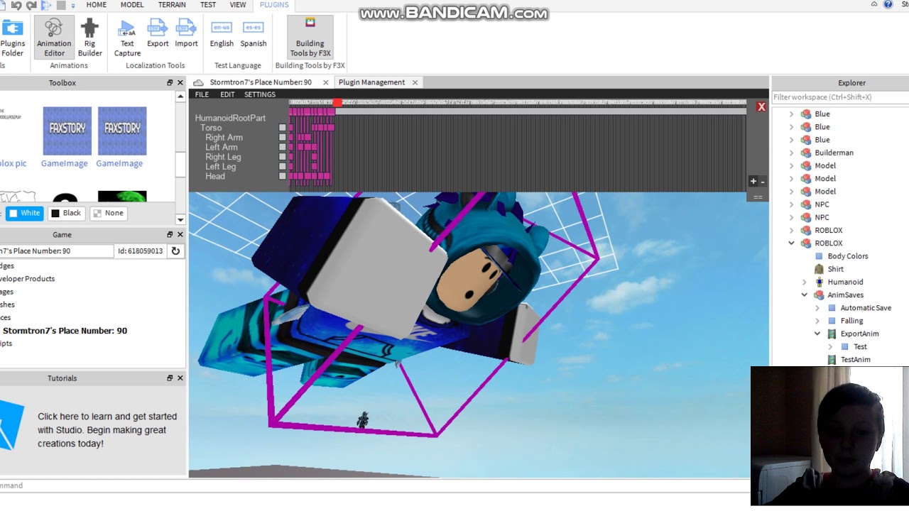 How To Create The Falling Animation I Roblox Studio Tutorials