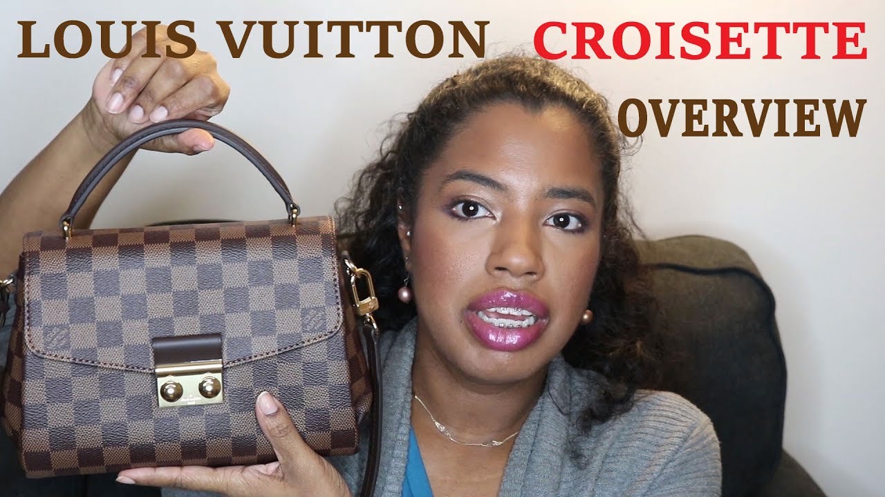 LOUIS VUITTON CROISETTE WEAR AND TEAR REVIEW + MOD SHOTS IN THE END 